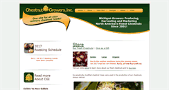 Desktop Screenshot of chestnutgrowersinc.com